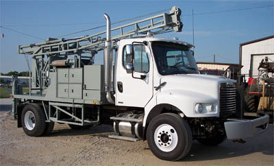 Mobile B 59 Truck - Total Support Services - Geotechnical Drilling - Environmental Drilling